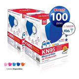 Best Trading 100 Cubrebocas Kn95 Para Niños, Tapabocas Infantil Kn95 Certificado