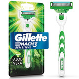 Gillette Mach3 Sensitive Máquina De Afeitar Con Aloe 1 Ud