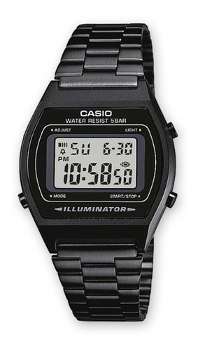 Casio B640wb-1aef Mens Retro Collection Digital Black Watch