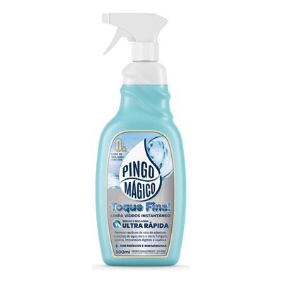 Pingo Mágico Limpa Vidros Toque Final 500ml | MercadoLivre