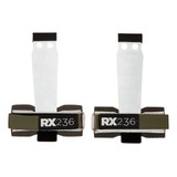 Calleras De Cuero Rx236 Con Velcro Crossfit Verde Talle 1y2