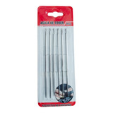 Pack 6 Agujas Para Coser Extra Largas 12cm Ojal Grande