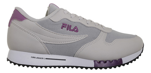 Zapatillas Fila Moda Euro Jogger Sport Mujer Gr Be