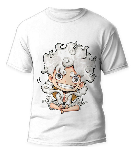 Playera Anime Manga One Piece Monkey D Luffy Gear 5 #2727