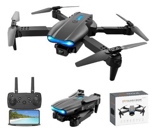 Mini Dron Profesional E99 Pro Con Cámara Dual Hd Y 3 Murciél