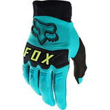 Fox Racing Dirtpaw Guante De Motocross Grande, Verde Azulado