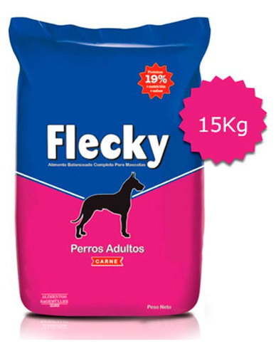 Alimento Animales  Mix Adulto 15 Kg Flecky Alimentos P/masc