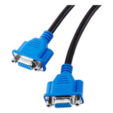 Cable Vga Hembra A Doble Vga Macho Para Monitores 15 Pines 