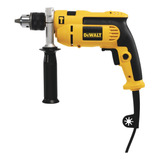 Furadeira Martelete 13mm Dewalt Dwd502k 710w C/maleta Dewalt Cor Amarelo 127v