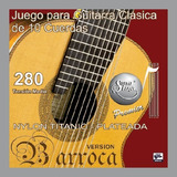 Juego Cuerdas Guitarra Clásica De 10 Cuerdas Barroca Nylon
