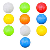 Pelotas De Golf Para Practica, Mxlrf-001, 10 Pzas, 4cm Ø, Go