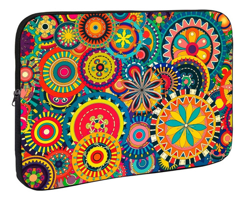 Funda Notebook Neoprene Estampada Para 14 Y 15.6 Diseños Surtidos Real Cover