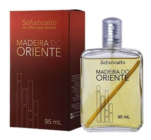 Colônia Madeira Do Oriente 95ml - Sofisticatto