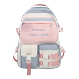 Mochila Grande Feminina Impermeável Fashion Viagem Traballho