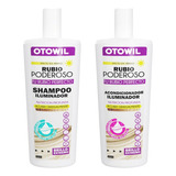Otowil Shampoo + Acondicionador Aclarante Rubio Poderoso