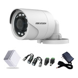 Cámara Hikvision Turbo 4 Hd 1080p 20m + Balum + Fuente