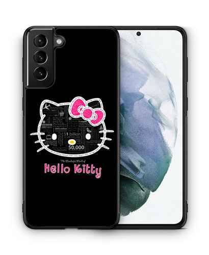 Funda Galaxy Hello Kitty Garabato S21 S20 S10 Note 20 10 9 8