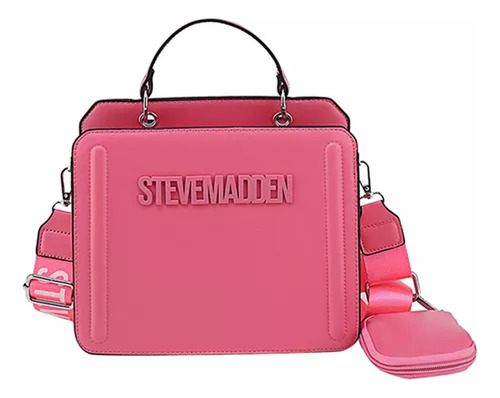 Bolsa De Hombro De Color Sólido Para Mujeres Mediano,letras