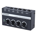 Ammoon Ha400 Amplificador De Auriculares Estéreo De Audio De