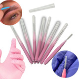 Kit 10 Escovinhas Brow Lamination Lash Ultra Fina