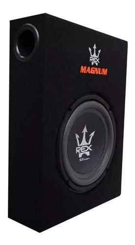 Caixa De Som Slim 400w 7,5l Subwoofer 8  Pol 200w Rms 