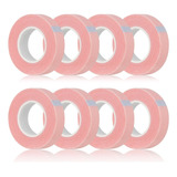 8 Rolls Lash Tape 9m/10 Yard Pink Adhesive Eyelash Tape