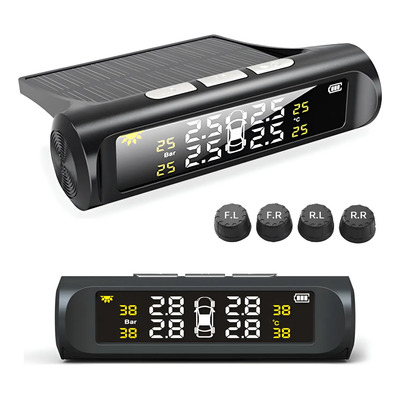 Manometro Solar Tpms Medidor Presion De Llantas Para Auto | Envío gratis