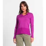 Blusa Feminina Com Abertura Lateral Rovitex Roxo