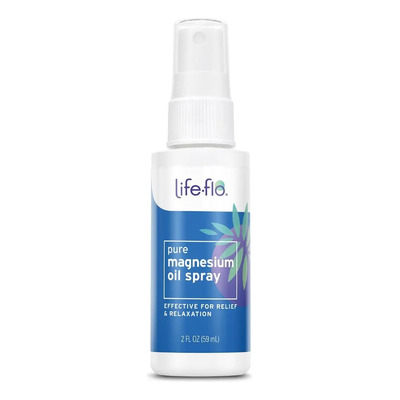 Life-flo Spray De Aceite De Magnesio Puro Aliviar Y Relajar | Envío gratis