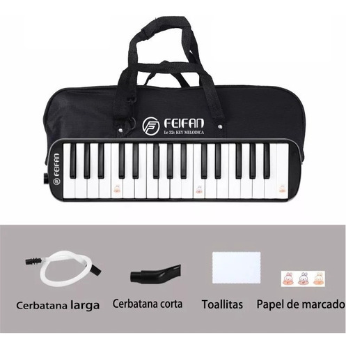 Melodica Melodion Vitale Escolar 32 Teclas Estuche Duro