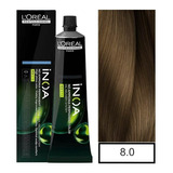  Loreal Inoa Tintura 60 G ( Los Tonos ) Tono 8.0 Rubio Claro Profundo