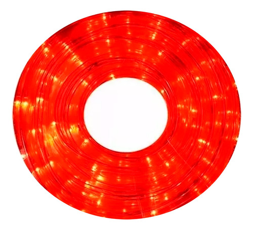 Manguera De Led Rojo 5 Mts A 220v Controlador Deco Roja