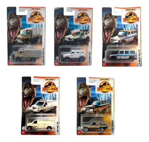 Matchbox Jurassic World Surtido Auto Básico