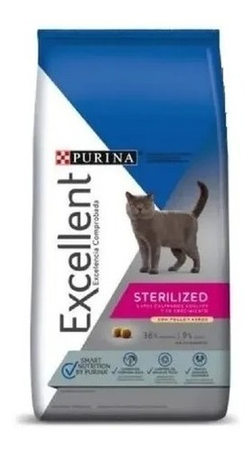 Excellent Gato Sterelized 7.5 Kg . Zoocopet .