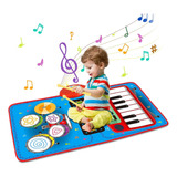 2024 Piano Musical For Niños 2 En 1 Juguetes De Teclado