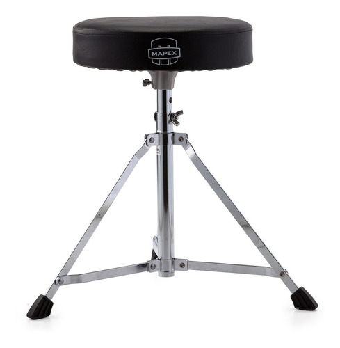 Banqueta Mapex T-400 Redonda Para Bateria Pata Simple Cuo