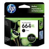 Cartucho Hp 664xl Preto Original 2136 2676 3636 3776 4536