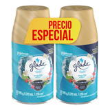 Ambientador Automático Glade Repuesto X2 175g Paraiso Azul