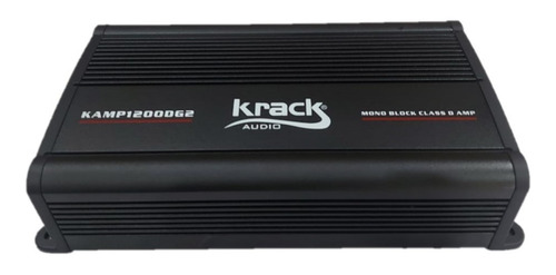 Amplificador Krack 1 Canal Clase D 1000w Rms Kamp1200dg2 