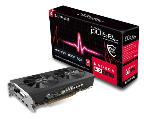 Sapphire Radeon 11265-05-20g Pulse Rx 580 8gb Gddr5 Dual Hdm