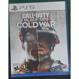 Call Of Duty Black Ops Cold War - Ps5 - Mídia Física - Usado