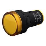 Sinaleiro Led Iluminado 22mm Am/az/bc/vd/vm 220v - 1un