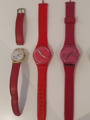 Relojes Swatch Con Detalles (cantidad 3)