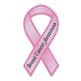 Imán de Apoyo Contra El cáncer De Mama (color Rosa)