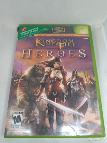 Kingdom Under Fire Heroes Xbox Seminueva 