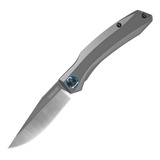 Navaja Kershaw Highball Gris Acero D2 Cachas Inoxidable Edc