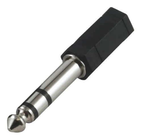 Adaptador De Audio 3.5 A Plug Jack 6.3 Estéreo