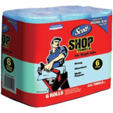 Scotts Kimberly Clark 75146 Blue Shop Towels On A Roll Bundl