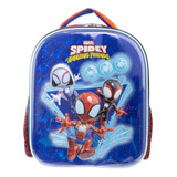 Mochila Chica Preescolar Ruz Marvel Spiderman Hombre Araña Riye 178608