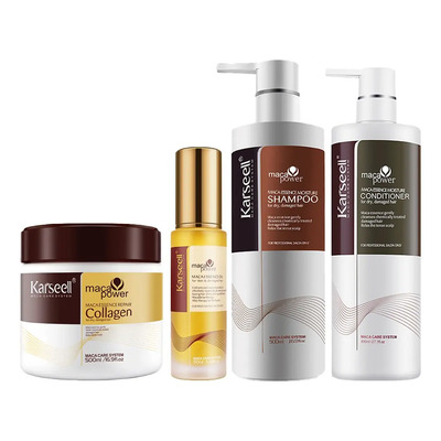 Karseell Colágeno+aceite+ Shampoo+acondicionador Kit 4 En1 | Meses sin interés